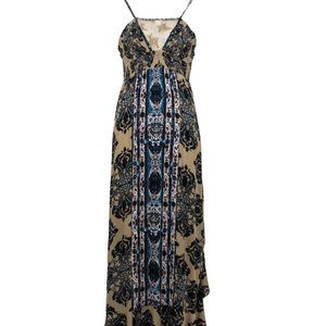 Free People That Moment Maxi Dress in Hazelwood combo